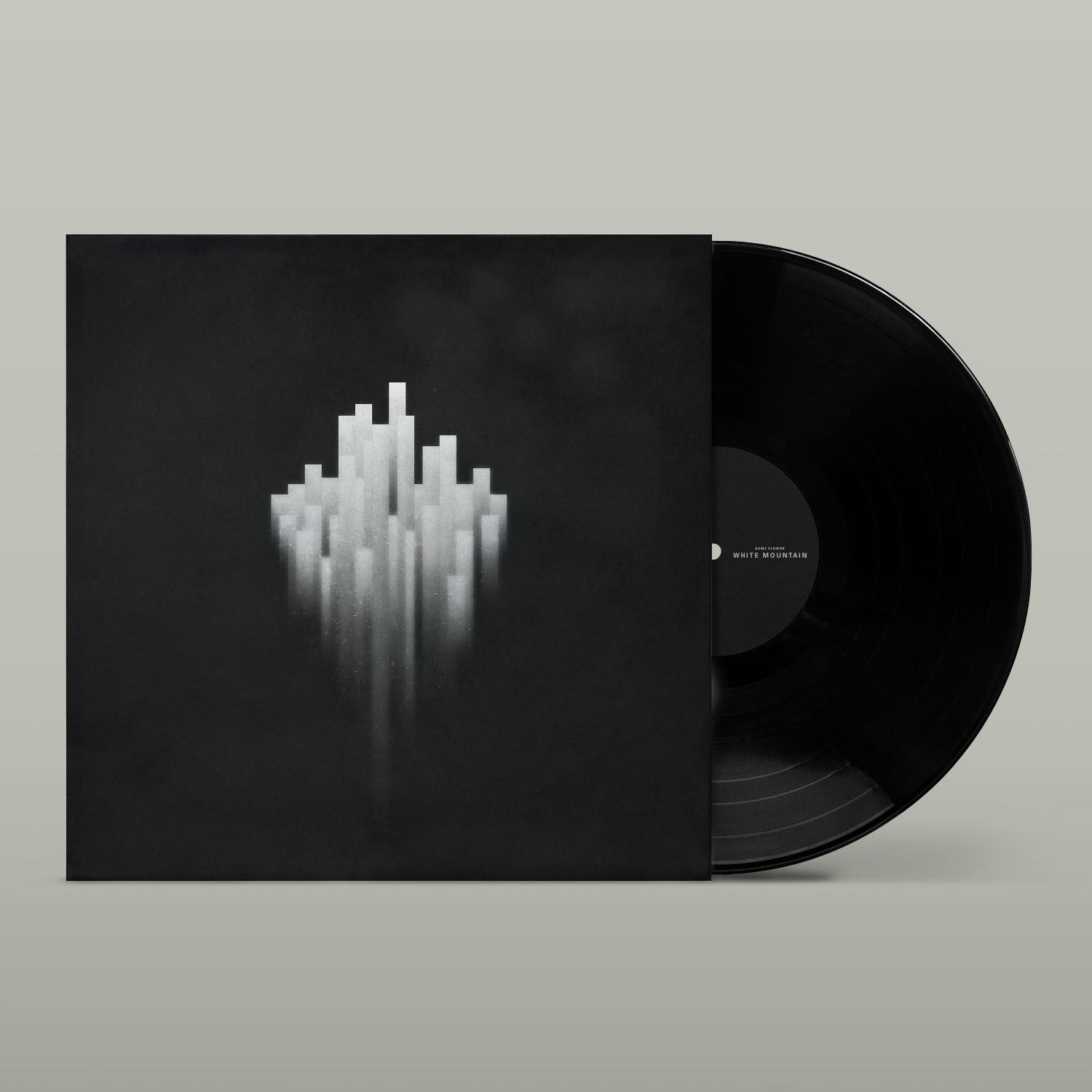 vinyl album cover for White Mountain by s0mefl0wer