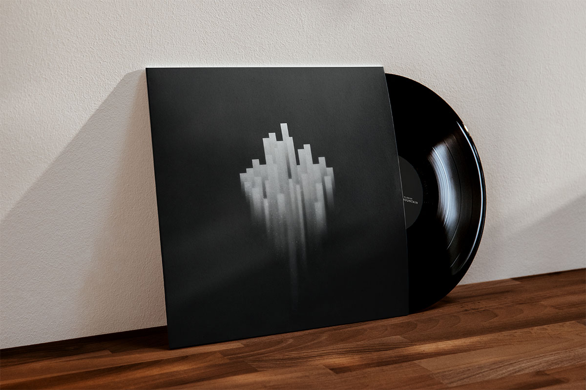 vinyl album cover for White Mountain by s0mefl0wer